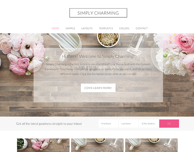 The Simply Charming Theme