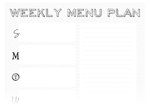 10 Free Printable Grocery List Templates • Brand Glow Up