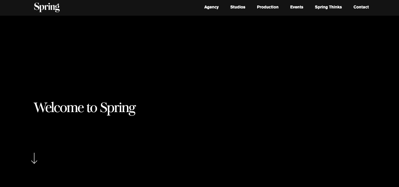 spring studios Luxury Website Design Agencies