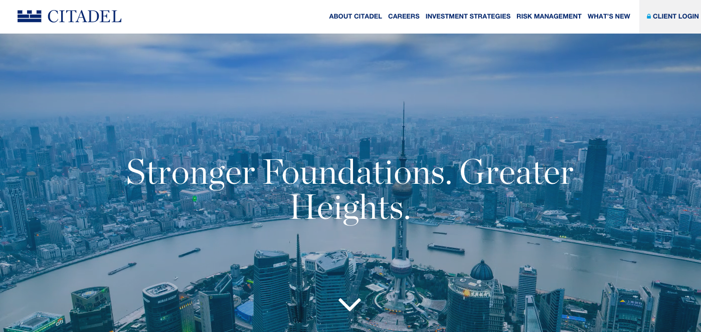 Citadel Hedge Fund Website Examples